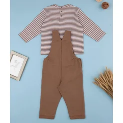 Online Conjunto niño peto marrón Niño·Bebé Niño 3-36 Meses|Bebé Niño 3-36 Meses·Conjuntos Y Deporte