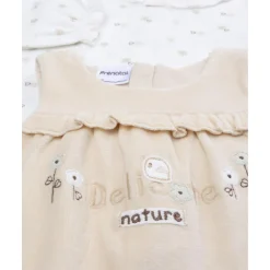 Online Conjunto peto beige Ropa Y Accesorios·Peleles|Recién Nacido·Ropa Y Accesorios