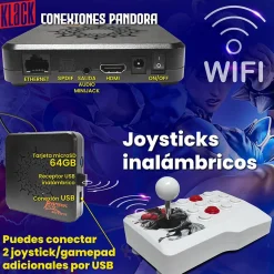 Consola de juego Pandora Box 3D 10.000 juegos*KLACK EUROPE Best