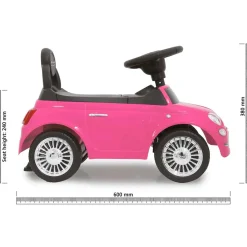 Correpasillos Fiat 500 Rosa*PL OCIOTRENDS Outlet