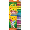- - 16 rotuladores lavables con punta de sello Pip Squeaks, colores surtidos, para escuela y ocio ㅤ*CRAYOLA Sale