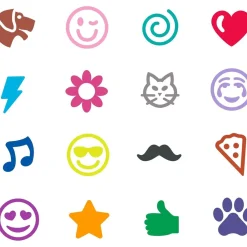 - - 16 rotuladores lavables con punta de sello Pip Squeaks, colores surtidos, para escuela y ocio ㅤ*CRAYOLA Sale