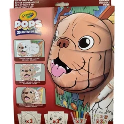 Outlet - Juego de colorear y construir obras de arte tridimensionales con tema de animales domésticos Arte Y Manualidades