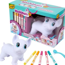 - Juego educativo Washimals El Gran Wilbur con rotuladores y cepillo ㅤ*CRAYOLA Clearance
