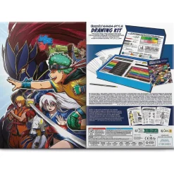 - Kit de dibujo Manga con 45 piezas, actividad creativa y regalo ㅤ*CRAYOLA Best