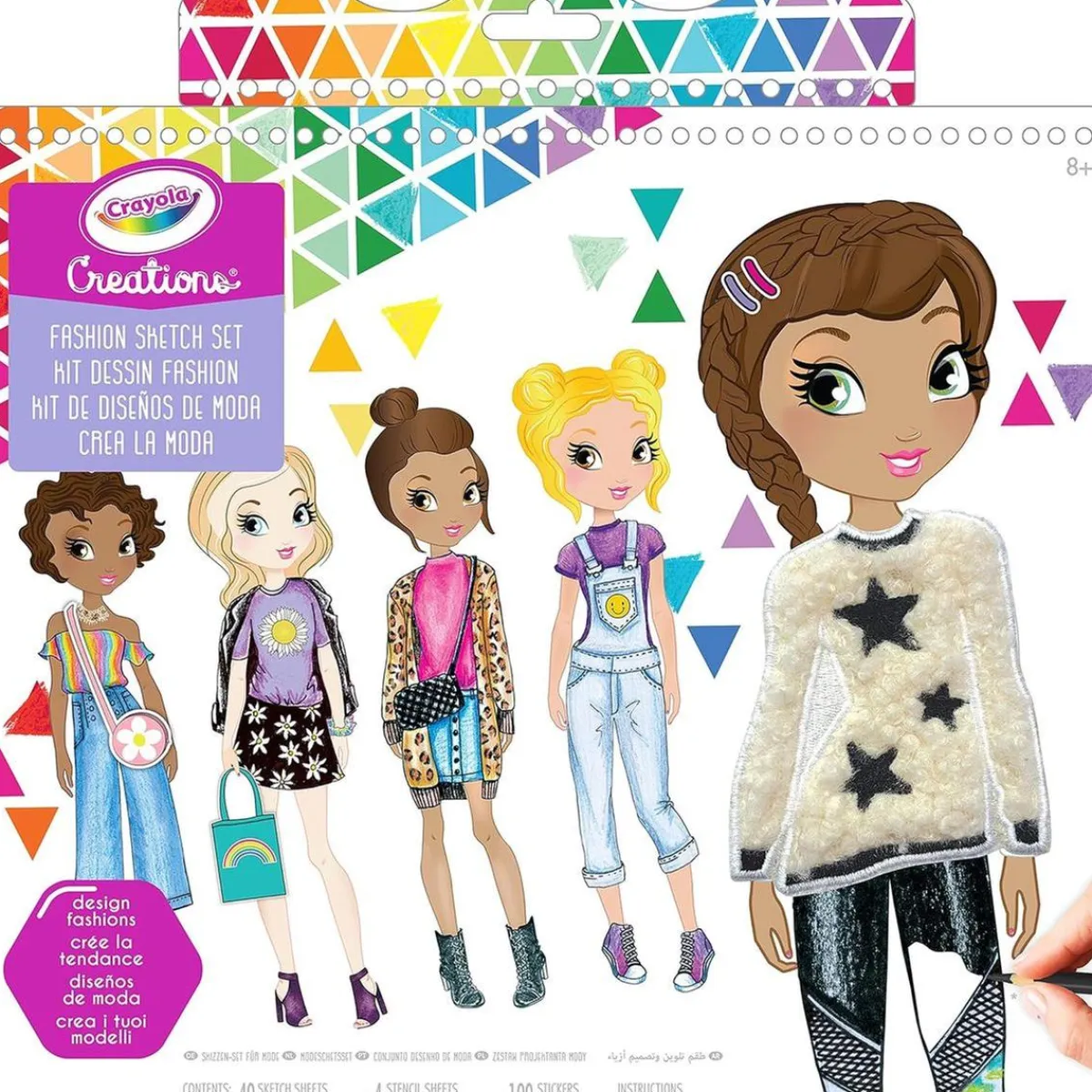 - Kit de dibujo y diseño de moda ㅤ Arte Y Manualidades