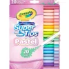 Best - Rotuladores Super Tips Lavables Colores Pastel, Pack de 20 ㅤ Arte Y Manualidades