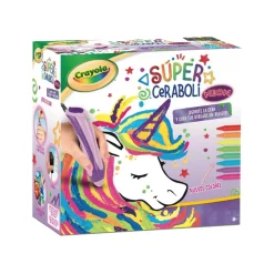 New Crayola - Súper Ceraboli Unicornio Neón Arte Y Manualidades