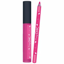 - Lipgloss y Lapiz de Labios Strawberry*CRAZY CHIC Hot