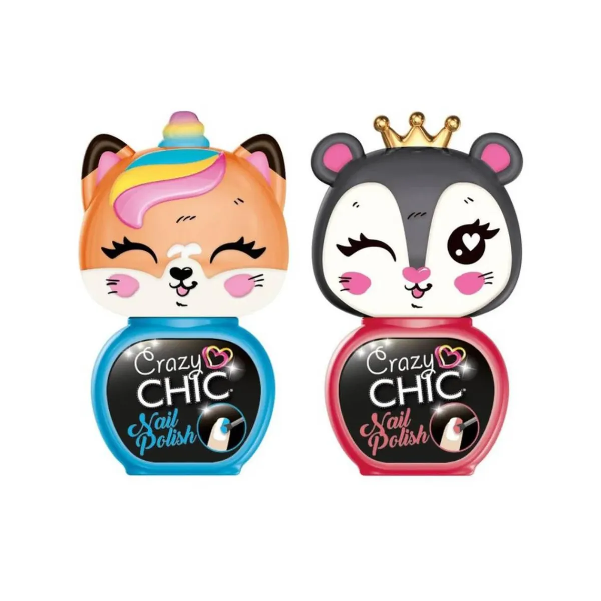 - Pack 2 Esmaltes de Uñas Animales (varios modelos)*CRAZY CHIC Outlet