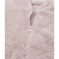 Cárdigan bata de niña rosa en pelo suave*Prenatal Sale