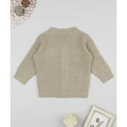 New Cárdigan de niño beige de punto tricot Niño·Bebé Niño 3-36 Meses|Bebé Niño 3-36 Meses·Jerséis Y Cardigans