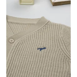 New Cárdigan de niño beige de punto tricot Niño·Bebé Niño 3-36 Meses|Bebé Niño 3-36 Meses·Jerséis Y Cardigans