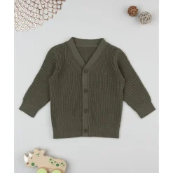 Best Cárdigan de niño verde tricotado Niño·Bebé Niño 3-36 Meses|Bebé Niño 3-36 Meses·Jerséis Y Cardigans