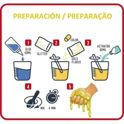 Sale Creamania - Gold slime Arte Y Manualidades