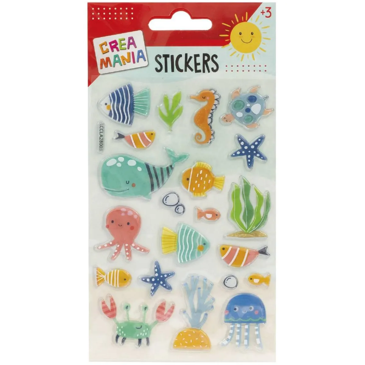 New Creamania - Pegatinas Animales fantásticos (varios modelos) Deportes