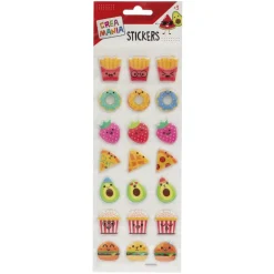 Creamania - Pegatinas Comidas/Frutas (varios modelos)*CREAMANIA UNISEX