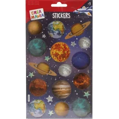 Creamania - Pegatinas Espacio/Planetas (varios modelos)*CREAMANIA UNISEX Hot