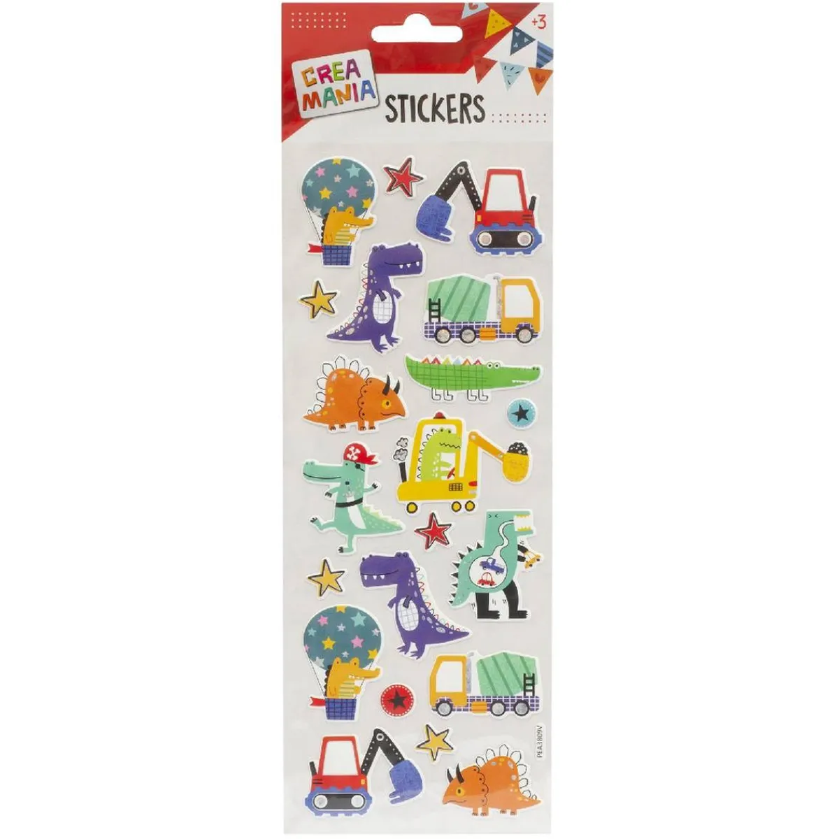 New Creamania - Pegatinas Marineros/Dinosaurios (varios modelos) Deportes