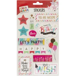 Creamania - Pegatinas Mensajes (varios modelos)*CREAMANIA UNISEX Hot