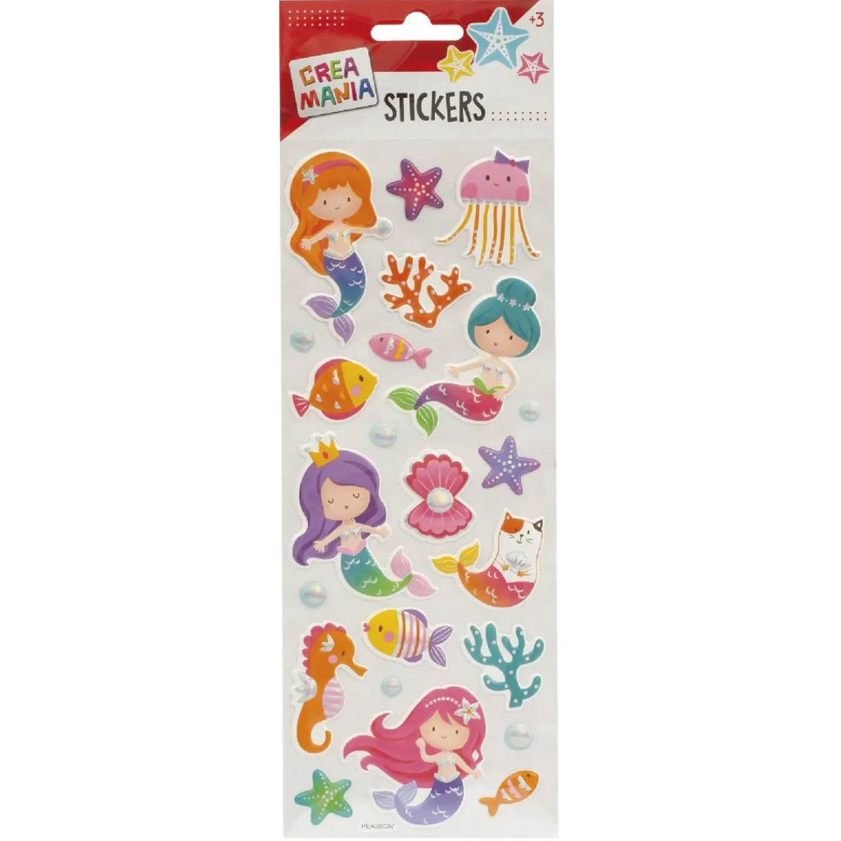 Discount Creamania - Pegatinas Sirenitas (varios modelos) Deportes