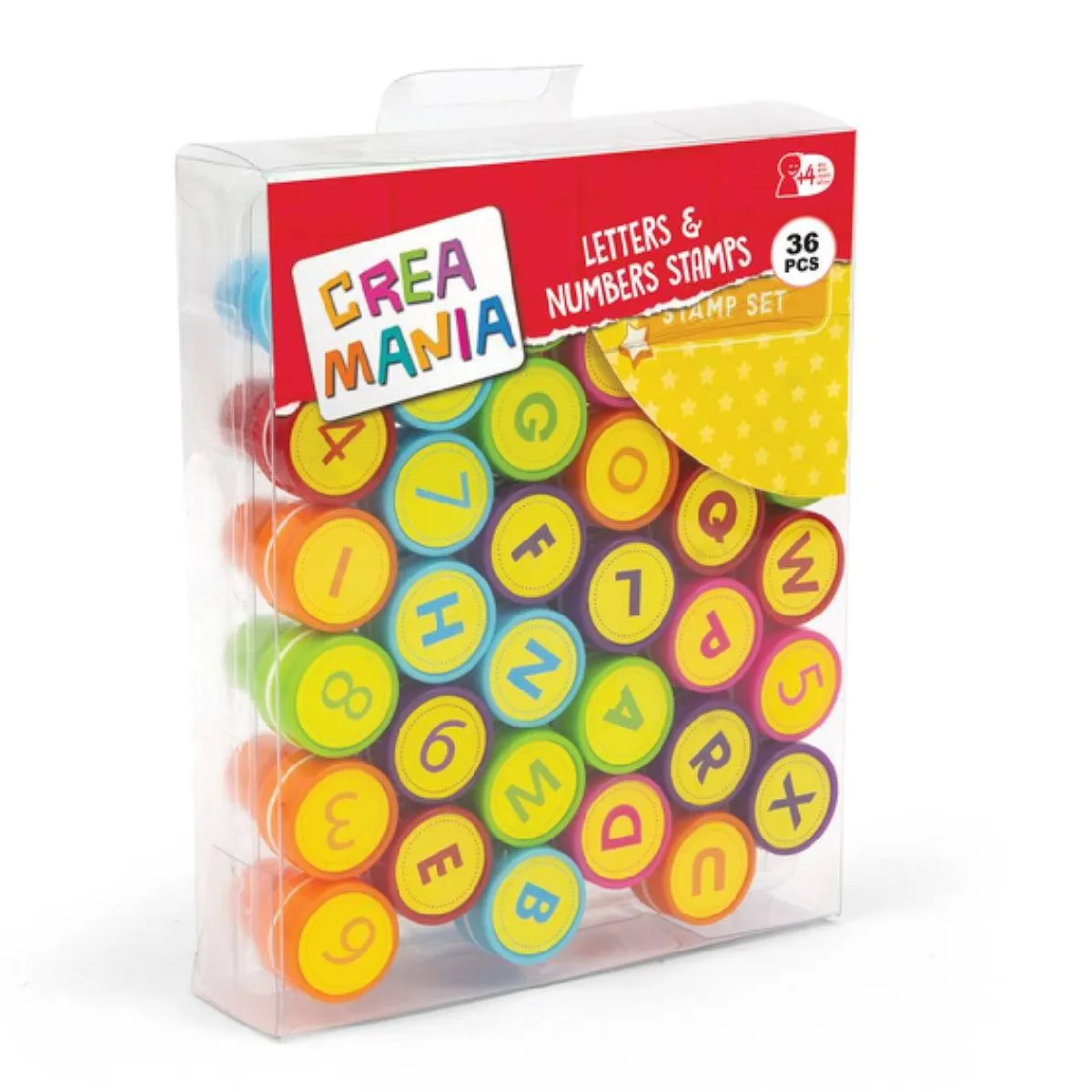 Creamania - Set 36 sellos letras y números*CREAMANIA UNISEX Sale