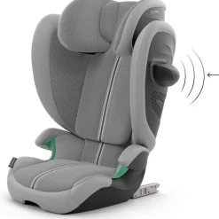 Outlet - Silla auto Solution G2 i-Fix Plus (100-150 cm) Stone Grey Sillas De Coche·Desde 100 A 150 Cm