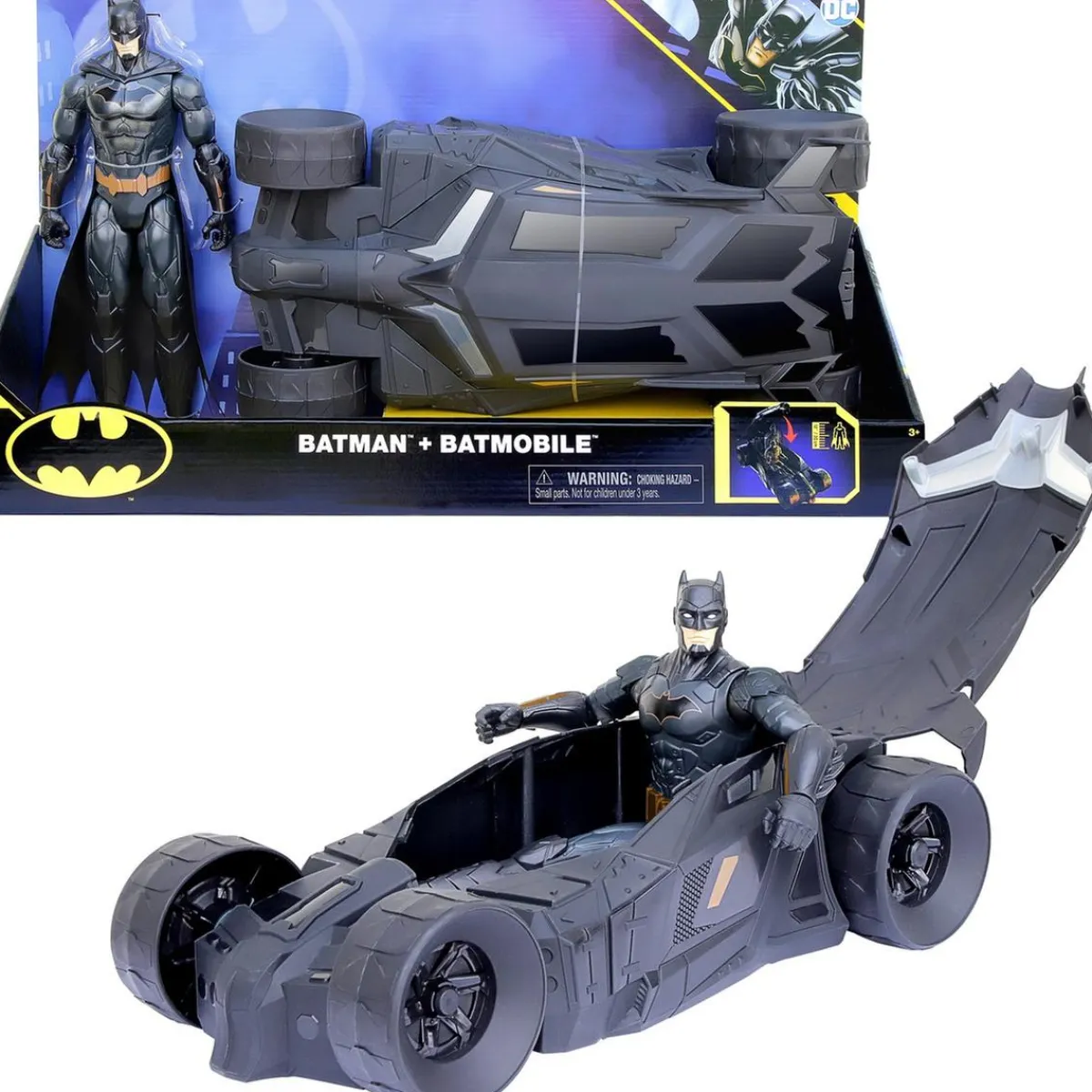 Sale Dc comics - - Set Batimóvil y figura de acción de 30 cm ㅤ Figuras De Acción