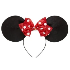 Outlet Diadema adulto orejas de ratón con lazo Disfraces|Halloween