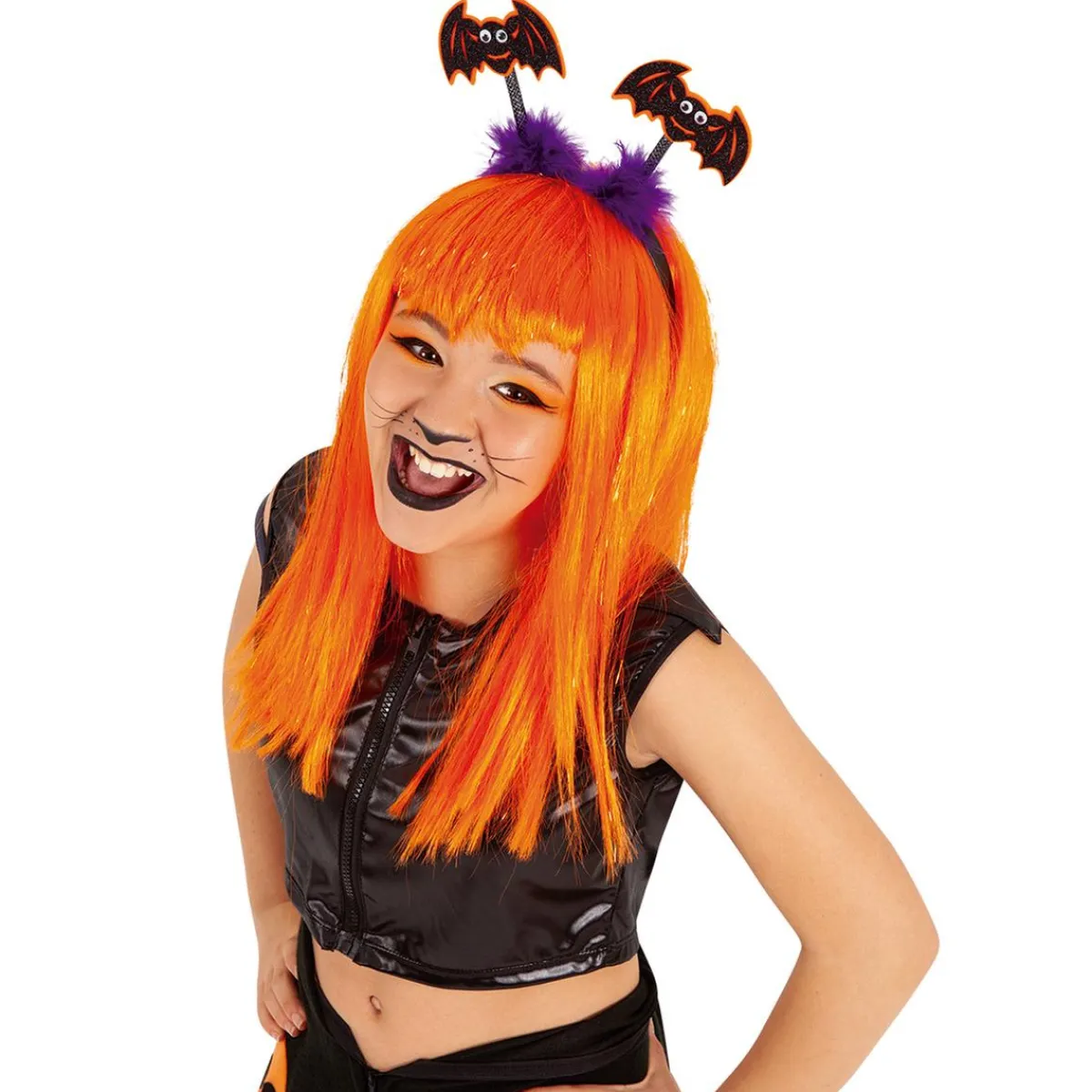 Outlet Diadema Muelle Murciélagos con Ojos Móviles Disfraces|Halloween