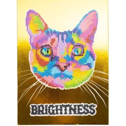 Clearance Diamantiny Level Up - Gato Arte Y Manualidades