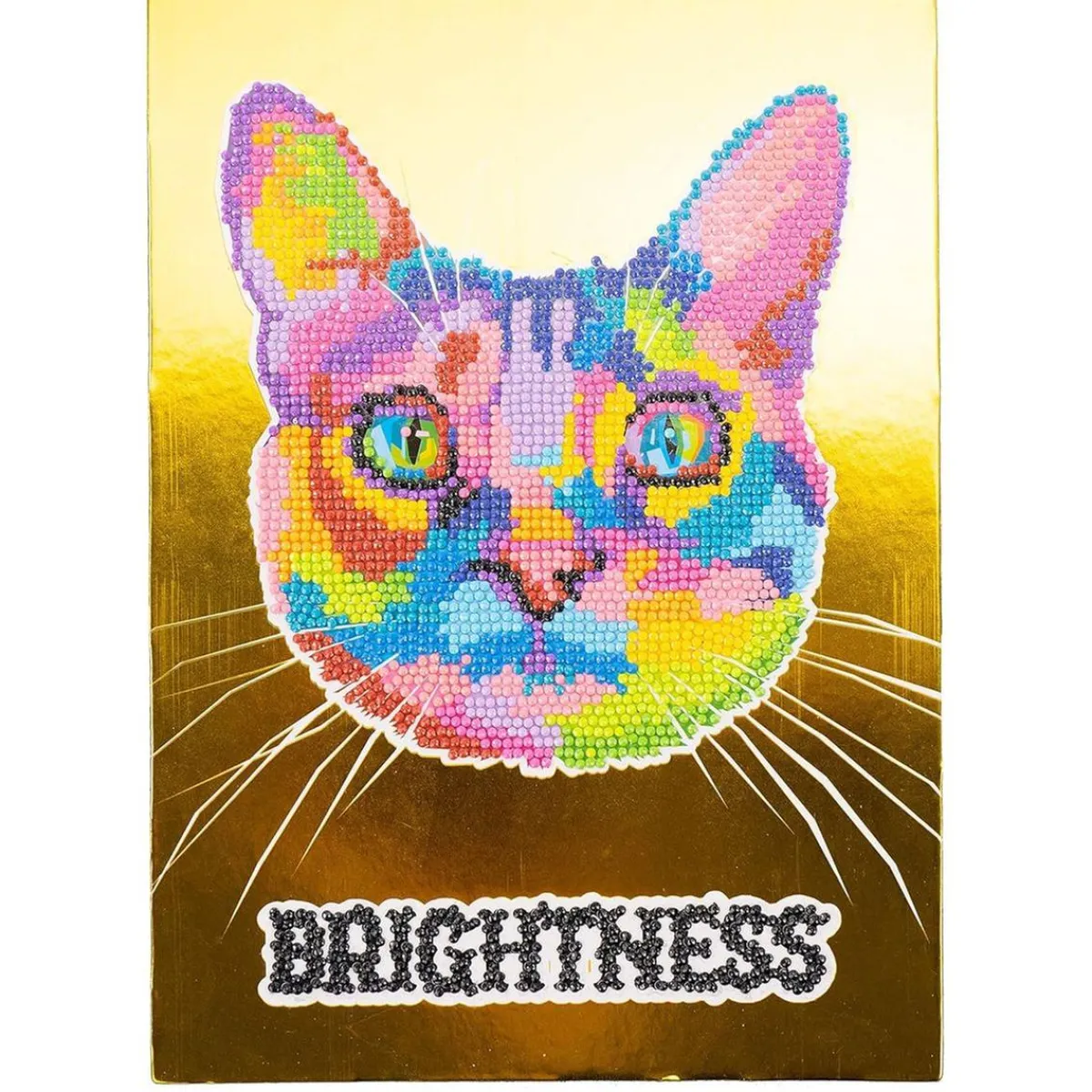 Clearance Diamantiny Level Up - Gato Arte Y Manualidades