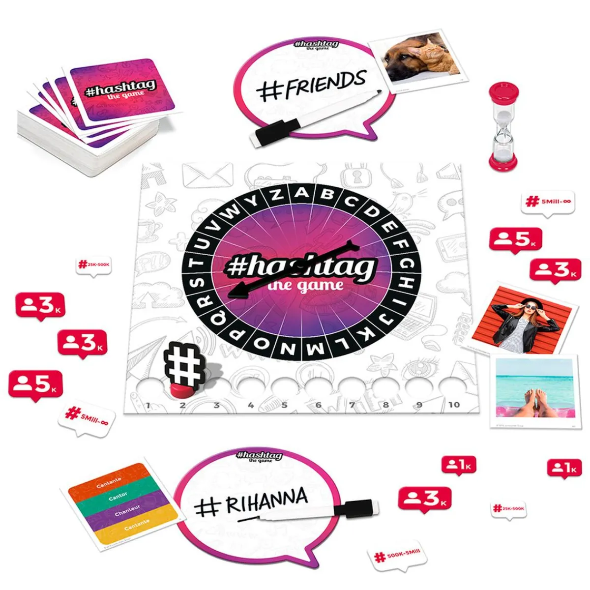 New Diset - Hashtag el Juego Juegos Y Puzzles|Friki Zone