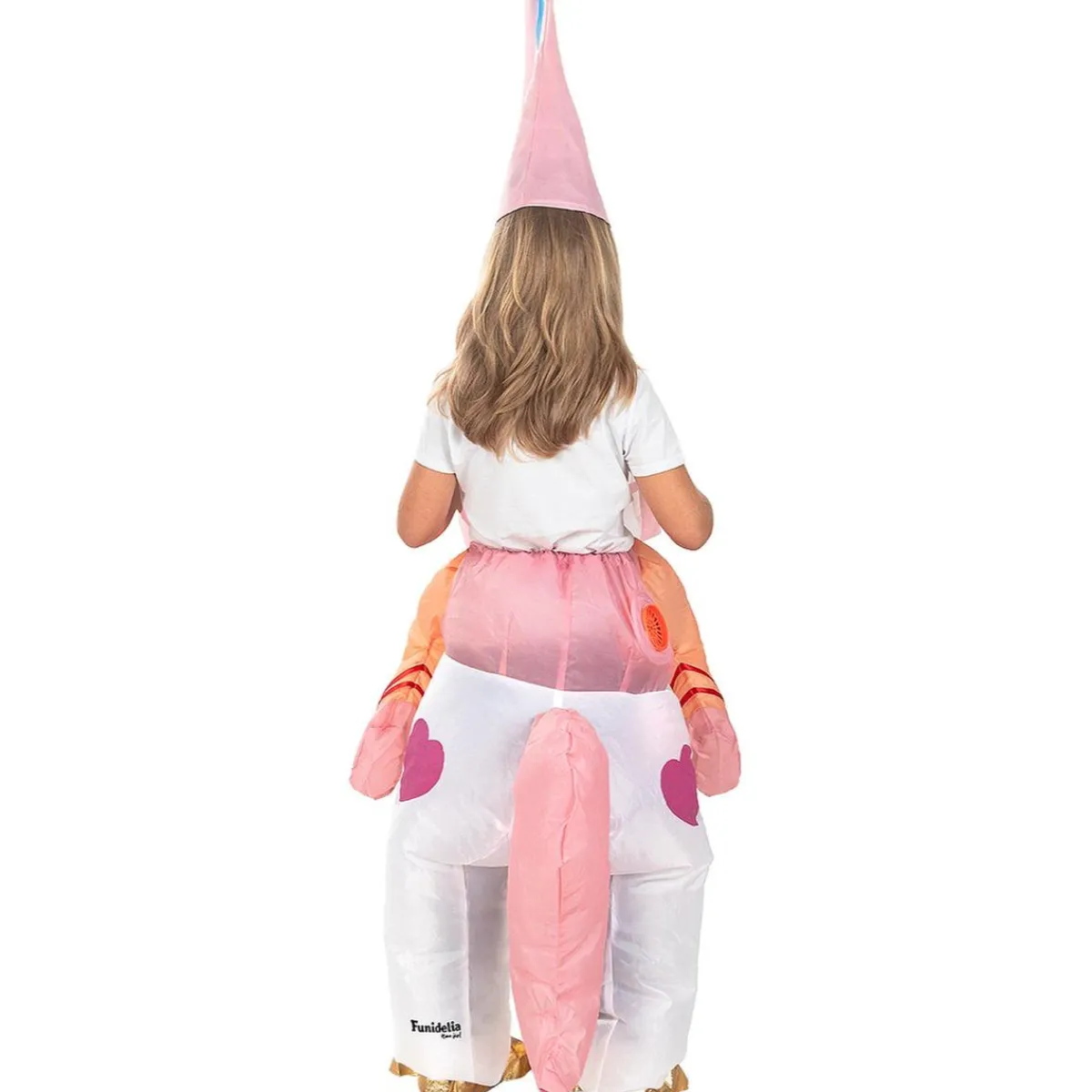 Outlet Disfraz a hombros de unicornio hinchable para niños Talla única Disfraces|Halloween