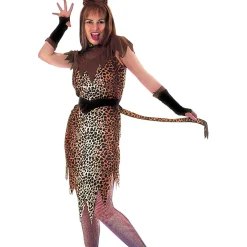 Disfraz adulto de Gata Salvaje (Talla única) Disfraces|Halloween