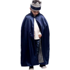 Clearance Disfraz Capa y Corona Medieval Disfraces|Halloween