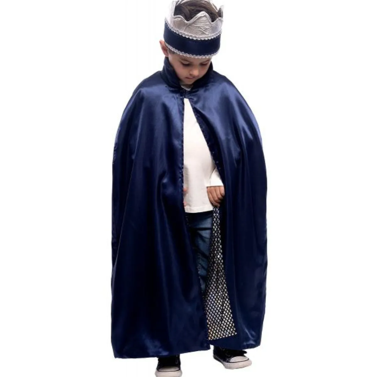 Clearance Disfraz Capa y Corona Medieval Disfraces|Halloween