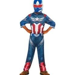 Clearance Disfraz Capitán América Talla M (7-8 años / 122-128 cm) Disfraces|Halloween