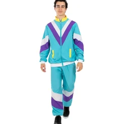 New Disfraz chándal de los Años 80 para adulto S-M Disfraces|Halloween