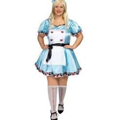 Disfraz de Alicia Deluxe para mujer XL Halloween|Disfraces