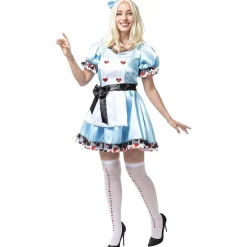 New Disfraz de Alicia Deluxe para mujer L Disfraces|Halloween