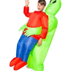 Disfraz de alienígena hinchable para niños*Funidelia New