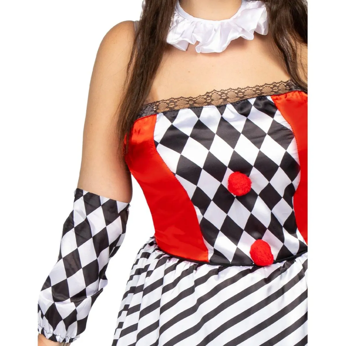 Disfraz de Arlequín para mujer XXL*Funidelia Hot