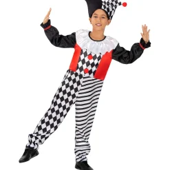 Disfraz de arlequín para niño 5-6 años*Funidelia Discount