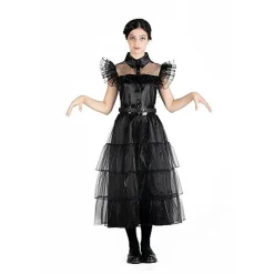 Disfraz de baile Rave'N Dance estilo Wednesday Addams, color negro, talla S ㅤ*TOYS "R" US Online