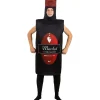 Clearance Disfraz de Botella de Vino para adulto Talla única Halloween|Disfraces