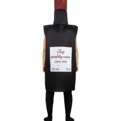 Clearance Disfraz de Botella de Vino para adulto Talla única Halloween|Disfraces