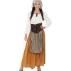 Disfraz de campesina medieval para mujer L*Funidelia Discount