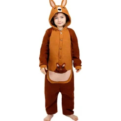 Hot Disfraz de canguro onesie para niños 5-6 años Halloween|Disfraces