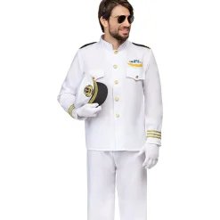Best Disfraz de capitán de la marina para hombre XL Disfraces|Halloween